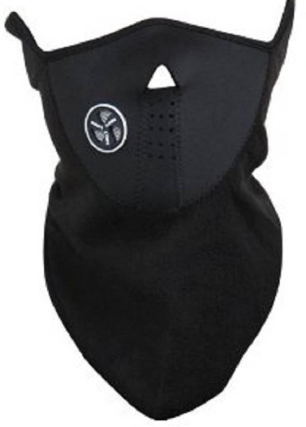 Men Soft Neoprance Fabric Reusable Motorcycle Riding Face Cover