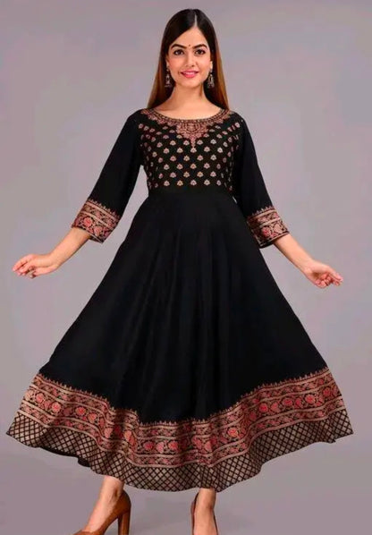 Averick black kurti