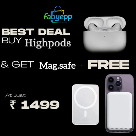 Fabyepp Pro 2nd Gen ANC (Type-C) | Free 5000mAh Powerbank with Warranty