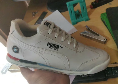 Puma Roma Shoes X BMW Motorsports Shoes For Men – White